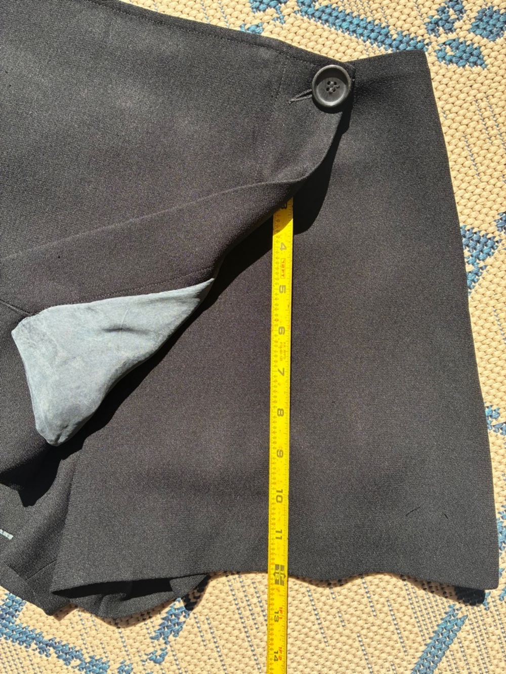 90's bebe Black Skort - Lined - 26 Waist - Picture 9 of 11